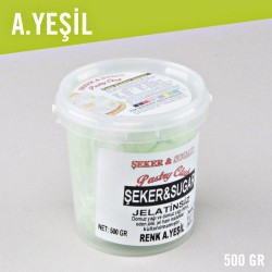 Şeker Sugar Şeker Hamuru Yeşil (500 g)