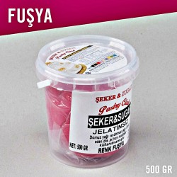 Şeker Sugar Şeker Hamuru Fuşya (500 g)