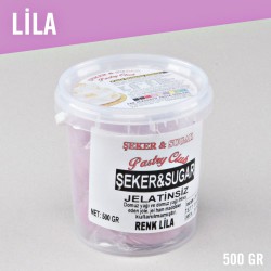 Şeker Sugar Şeker Hamuru Lila (500 g)