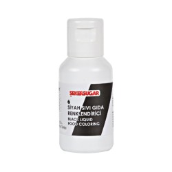 Sıvı Gıda Boyası - 20ml - Siyah
