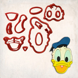 Donald Duck Detay Kurabiye Kalıp Seti 11’li