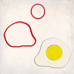 Omlet Yumurta Detay Kurabiye Kalıp Seti 2’li