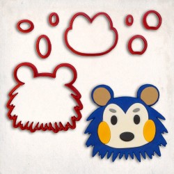 Animal Crossing Detay Kurabiye Kalıp Seti 8 Parça