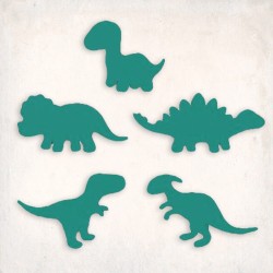 Dinozorlar Kurabiye Kalıp Seti 5’li