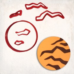 Merkür Detay Kurabiye Kalıp Seti 6’lı