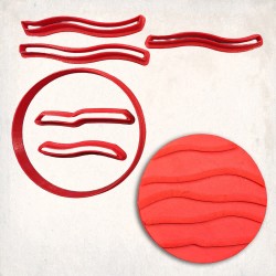 Venüs Detay Kurabiye Kalıp Seti 6’lı