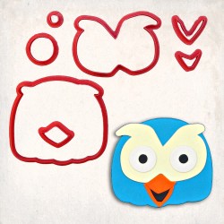 Giggle and Hoot Detay Kurabiye Kalıp Seti 7’li