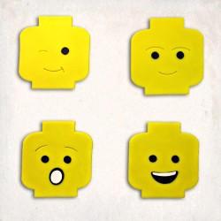 Lego Detay Kurabiye Kalıp Seti 6’lı
