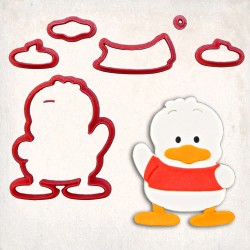 Sanrio Pekkle Detay Kurabiye Kalıp Seti 6’lı