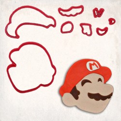 Süper Mario Detay Kurabiye Kalıp Seti 8’li