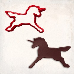 Unicorn 1 Kurabiye Kalıbı Şekillendirici Kopat