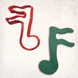 Sekizilik Nota Kurabiye Kalıbı Şekillendirici Kopat