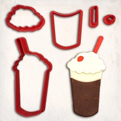 Milkshake Detay Kurabiye Kalıp Seti 5’li