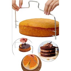 Pasta Kek Pandispanya Kesme Testeresi